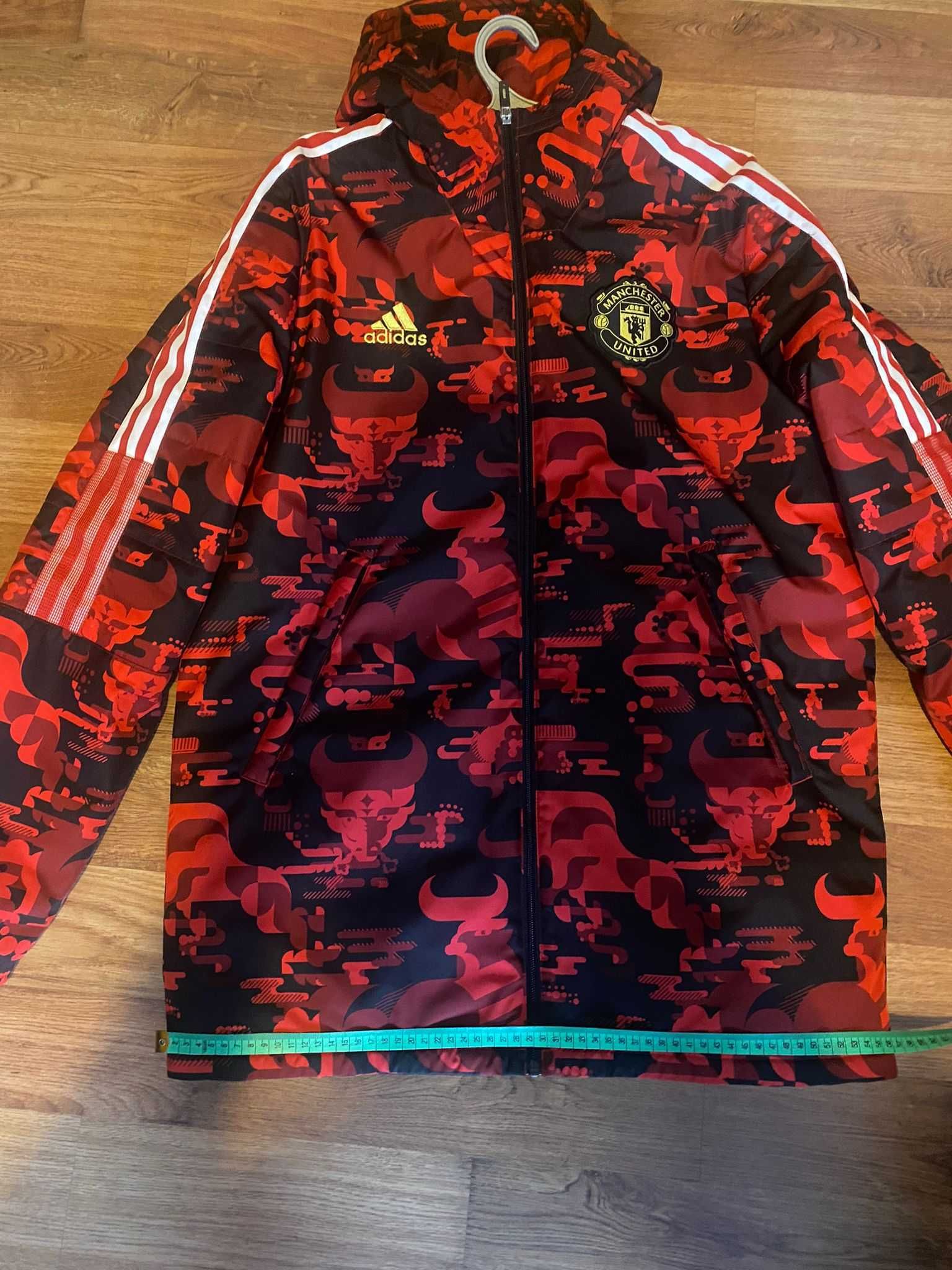 Kurtka Zimowa Manchester United ADIDAS, Nowa Metki