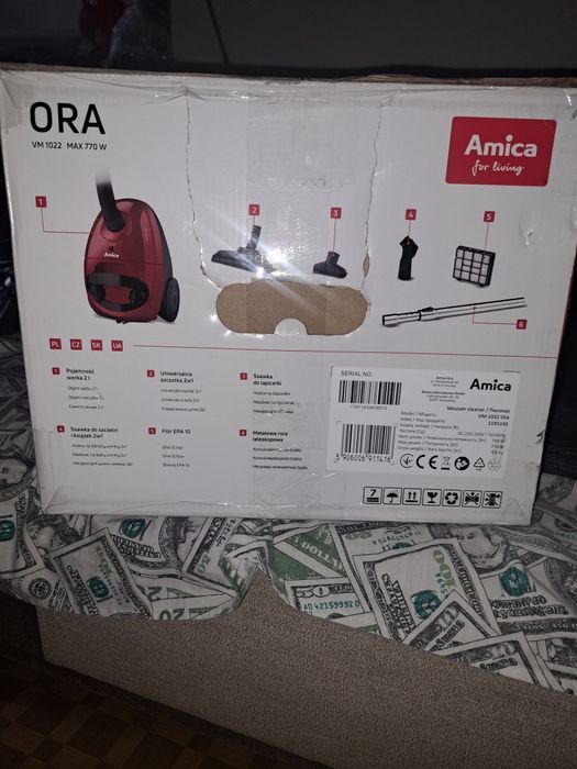 Odkurzacz Amica Aro VM 1022 ,770W