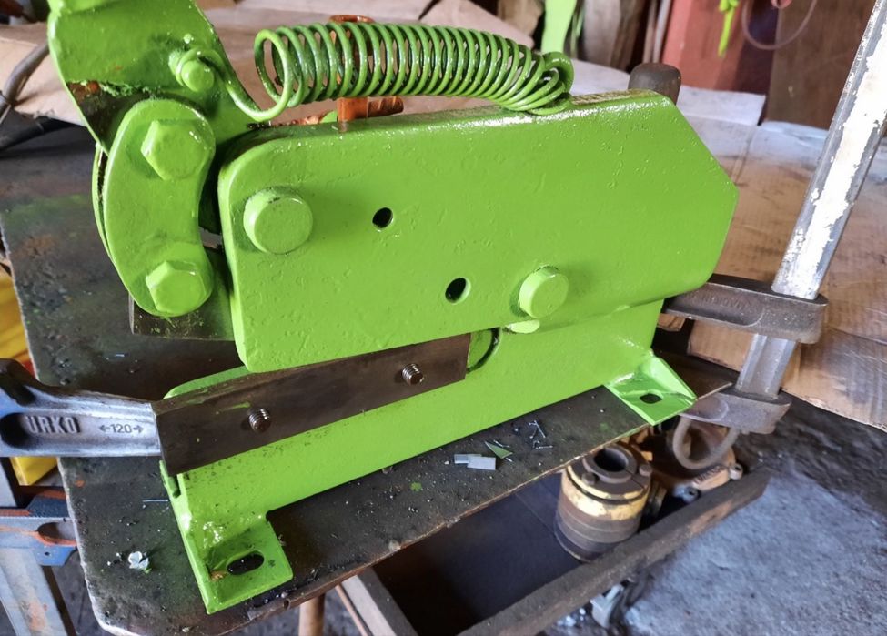 Tesoura corte de chapa