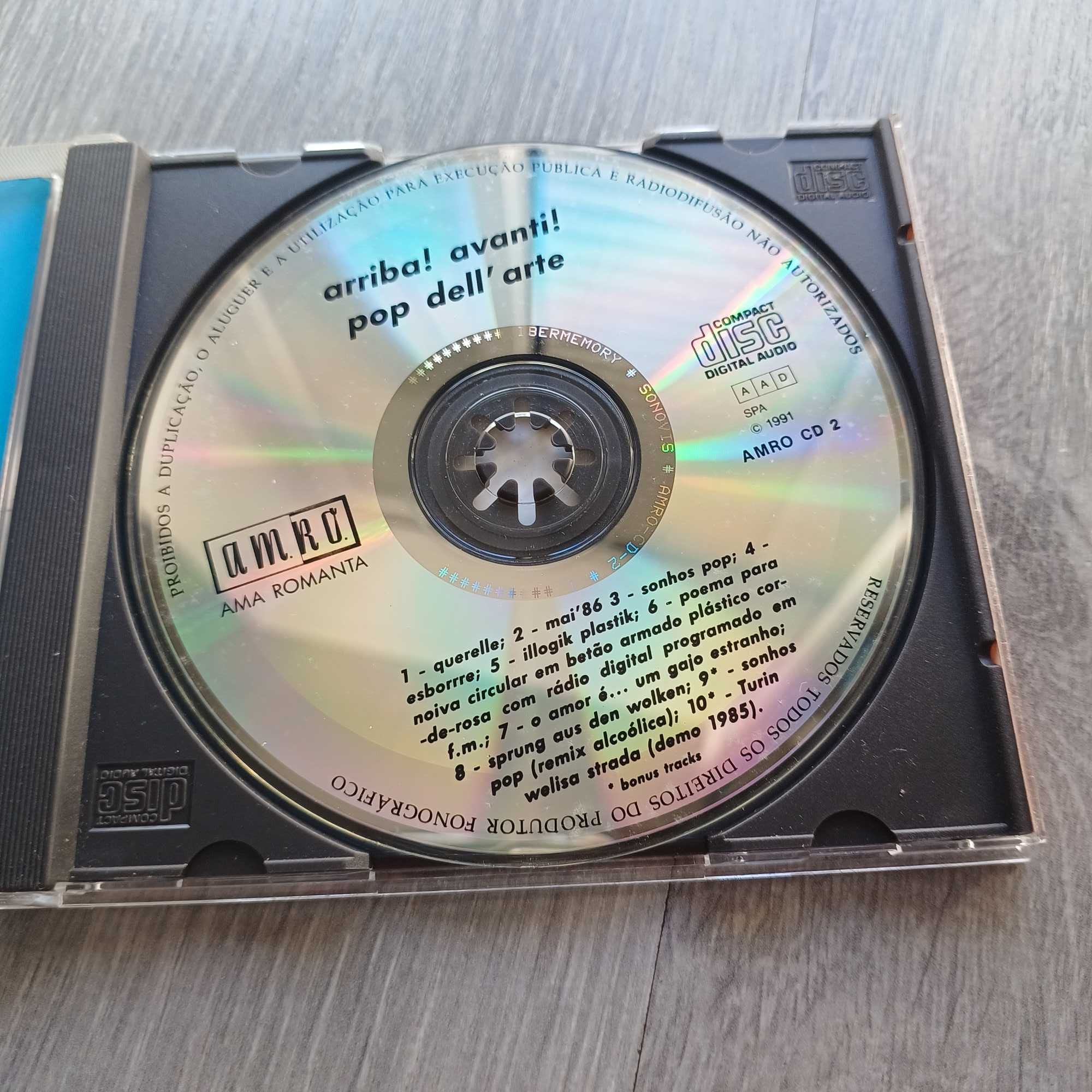 Pop Dell'Arte CD Arriba Avanti Ama Romanta Raro