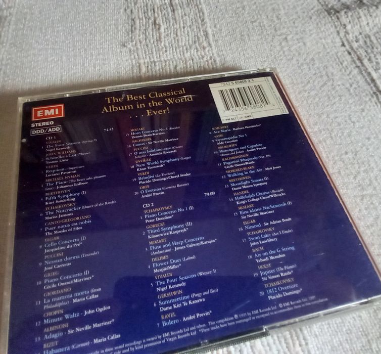 Cd duplo de música clássica