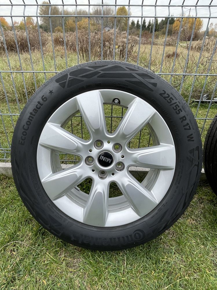 Koła alufelgi 5x120 letnie Mini Countryman F60 225/55/17