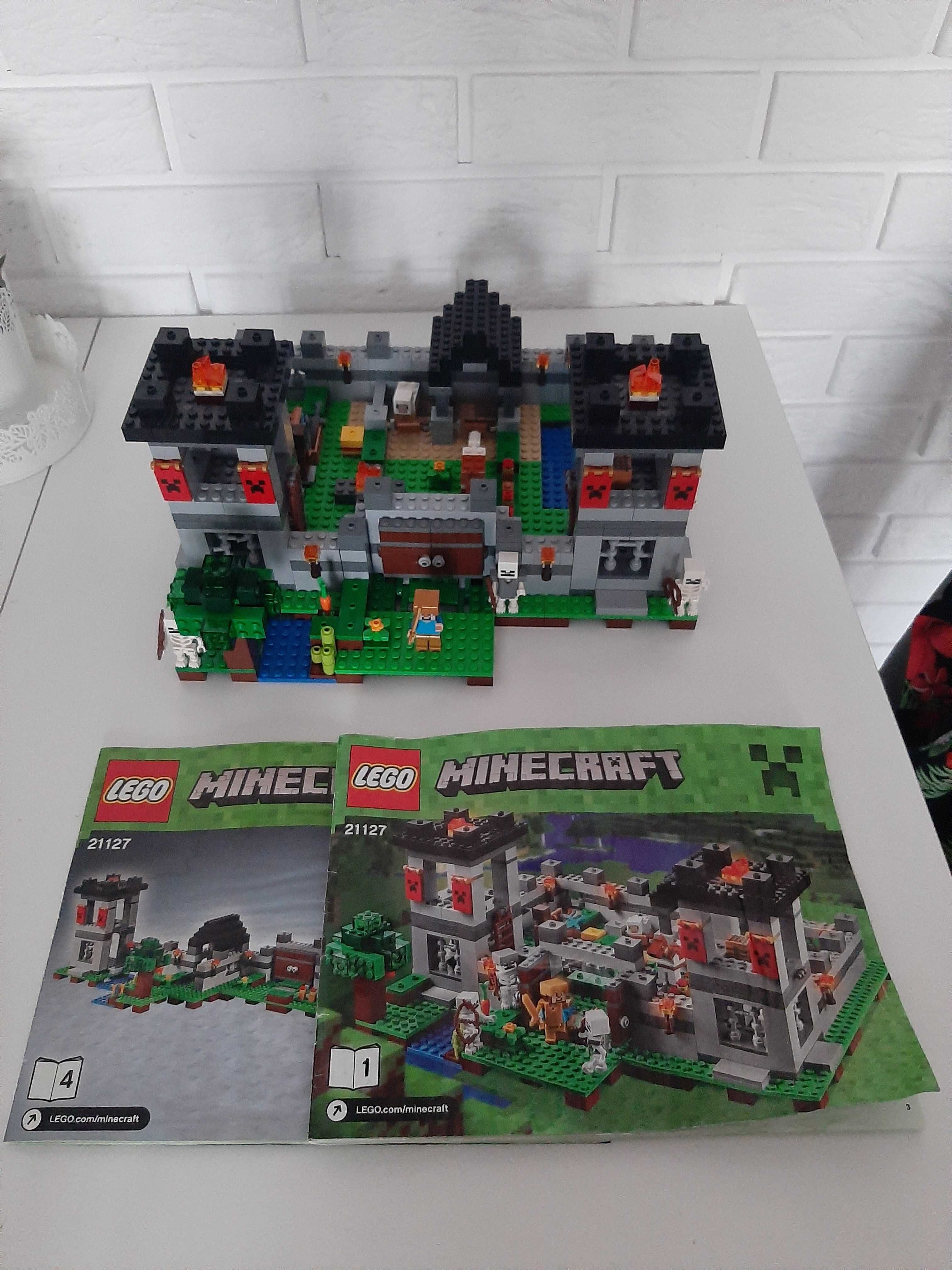 Lego 21127 Minecraft Forteca - The Fortress + instrukcja