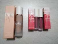 Maquilhagem NOVA | Base Alta Cob. Matte + 2 Batons Líquidos Matte