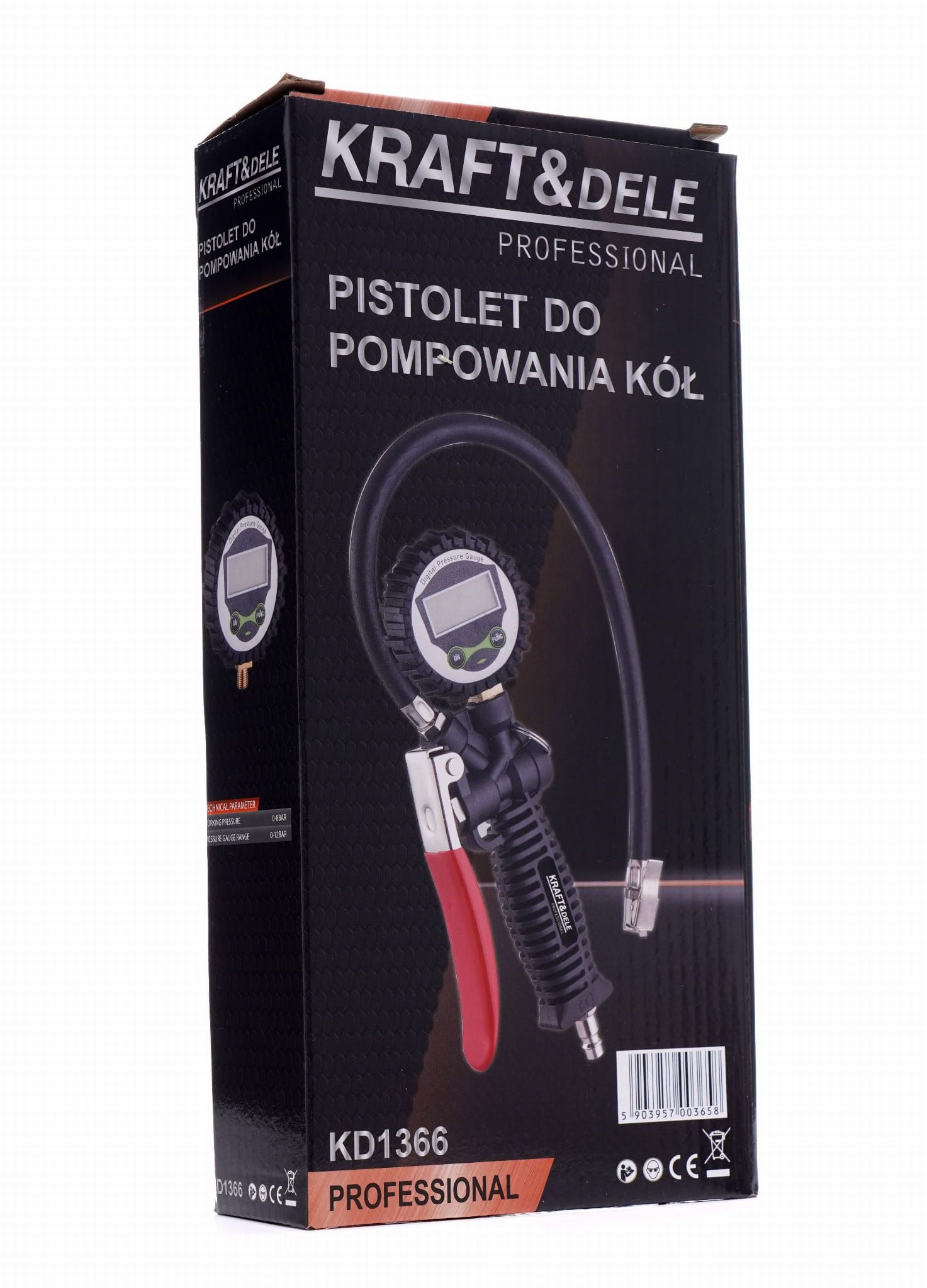 Pistolet do pompowania lcd KD1366