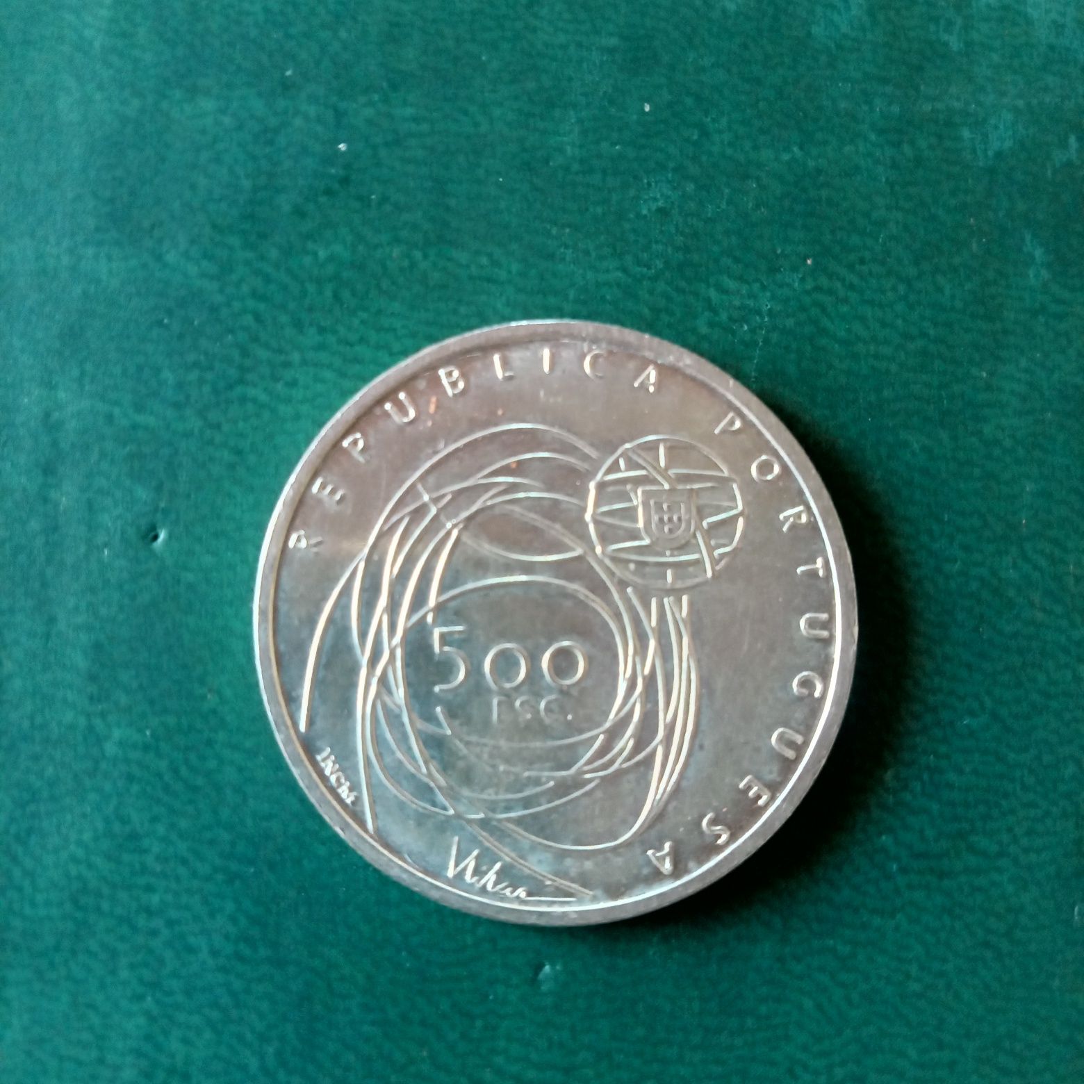 Moeda 500 escudos Prata