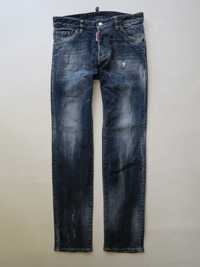 Dsquared2 spodnie jeansowe proste sknny 42