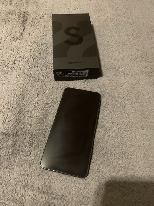 Smartfon Samsung Galaxy S22+ 128gb Black dual sim bez blokad