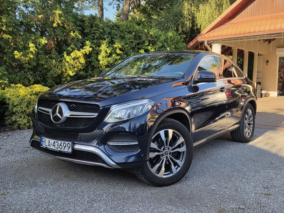 Mercedes GLE Coupe 350d V6 4Matic Salon Polska Bezwypadkowy Masaż W166