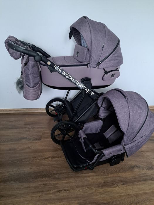 Wózek 2w1 Adamex Porto PS20 LUX , nowy ( powystawowy)