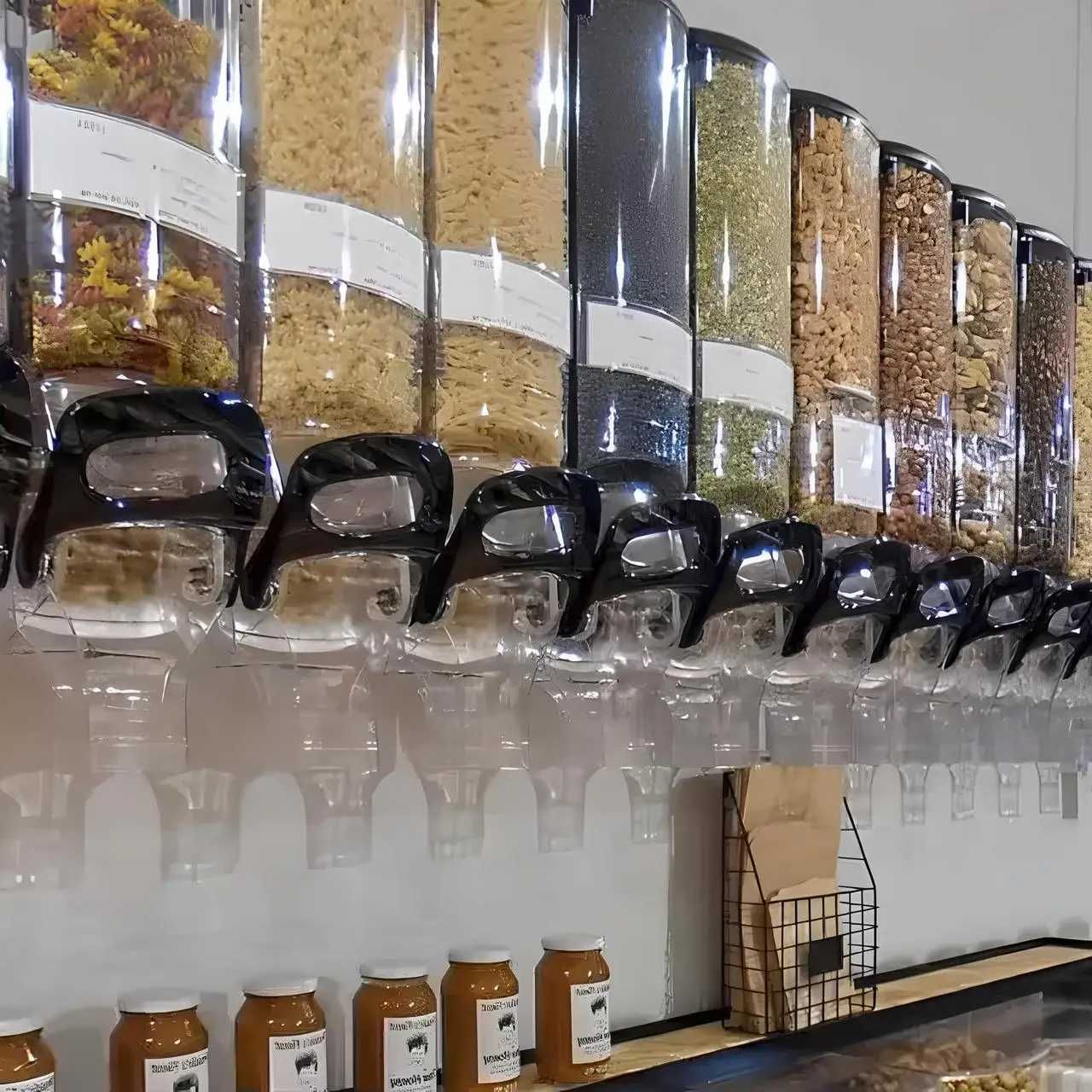 Гравитационная емкость 20л GB150-20 FN Диспенсер для сыпучих продуктов