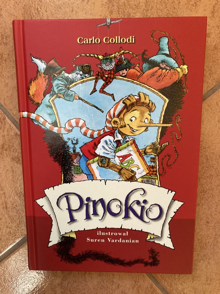 Nowa ksiazka Pinokio