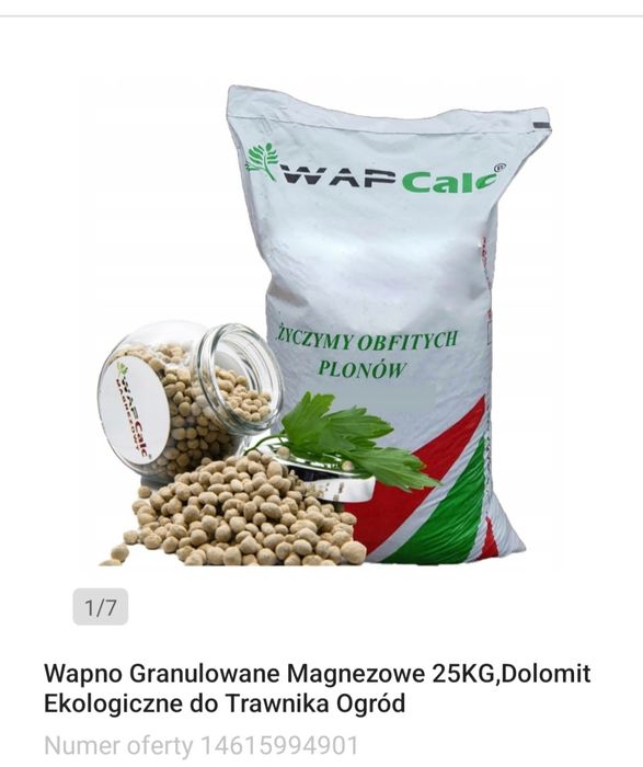 Wapno magnezowe 50kg