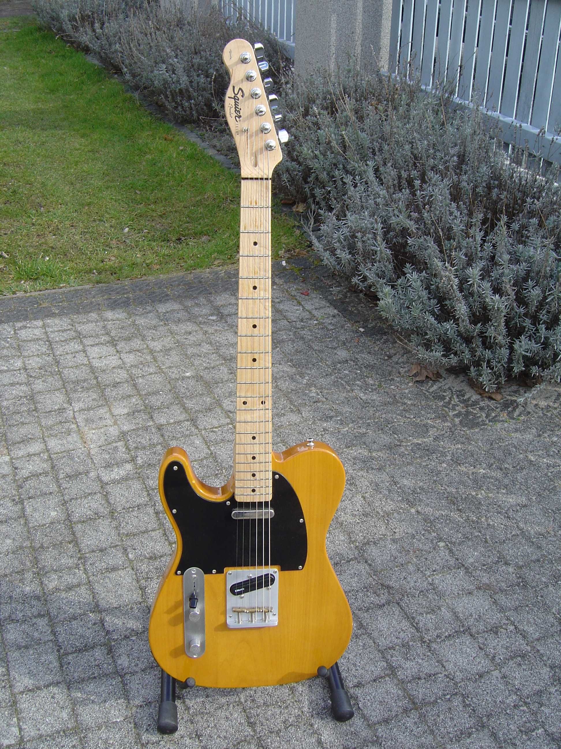 Squier Telecaster leworęczny Dimarzio