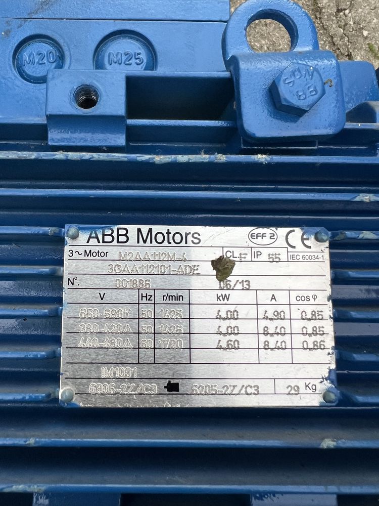 Motor elétrico ABB