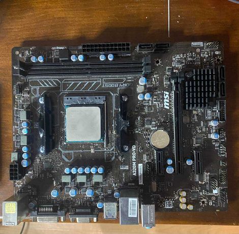 Проц AMD Athlon x4 950 + материнка MSI A320M Pro-VD