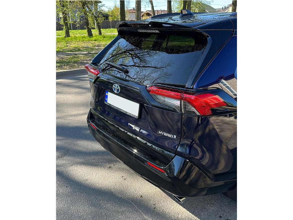 Toyota Rav-4 2019+ Спойлер (чорний)