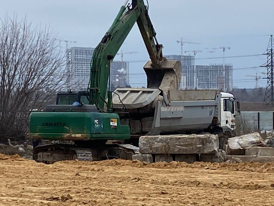 Услуги аренда экскаватора