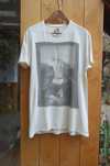 męski T-Shirt vintage biały bawełniany Volcom skate Mona Lisa Fuck