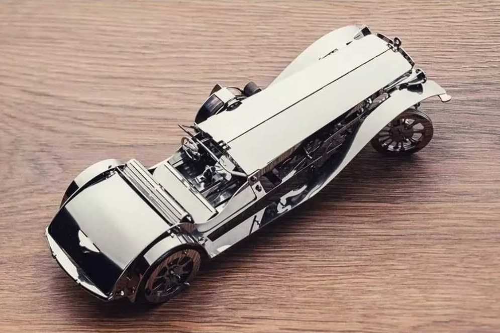 Механічний 3Д конструктор з металлу Time for Machine Glorious Cabrio 2