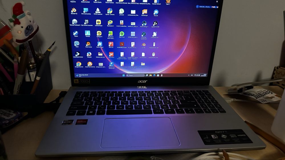 Laptop 15,6"Acer Aspire 3 R7-5700U/16GB/512/Win11