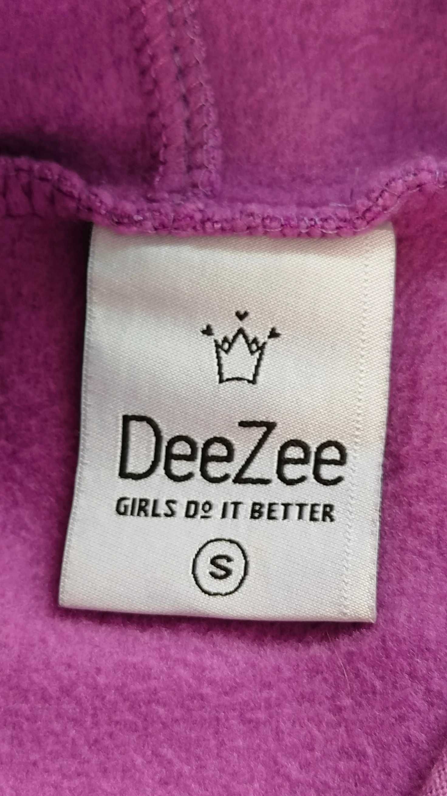 Bluza  DEEZEE fioletowa  krótka  kaptur