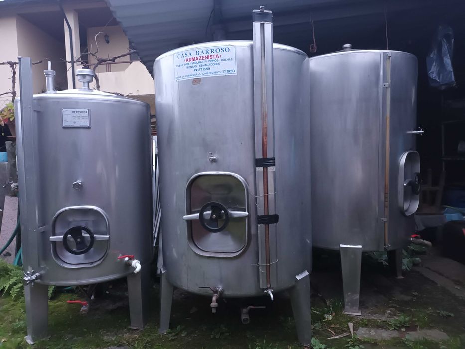 Vendo cubas inox