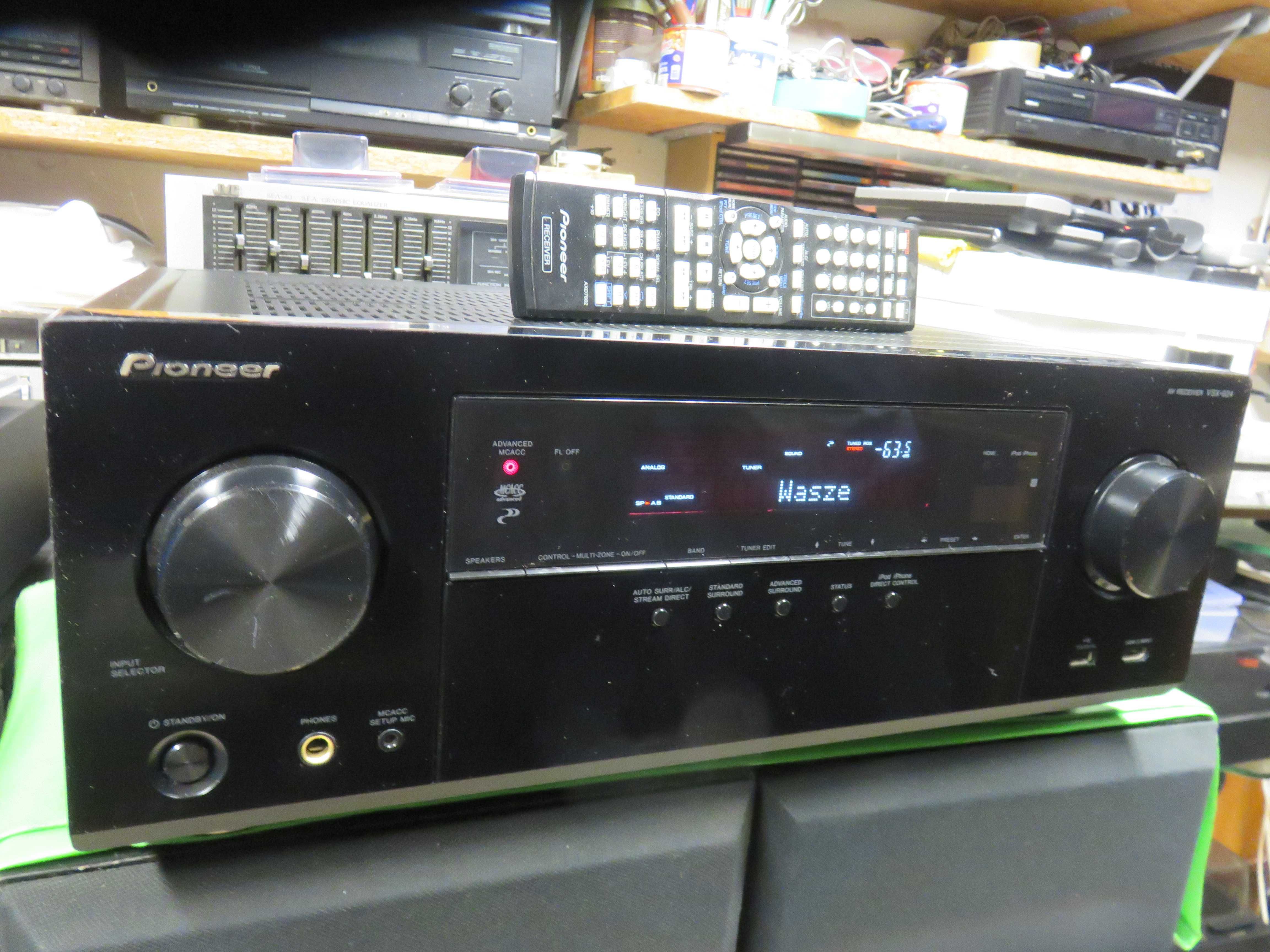 Amplituner Pioneer VSX-924 optyka HDMI pilot