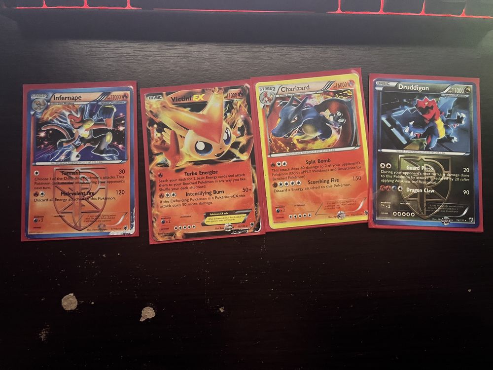 Coleção de cartas Pokémon