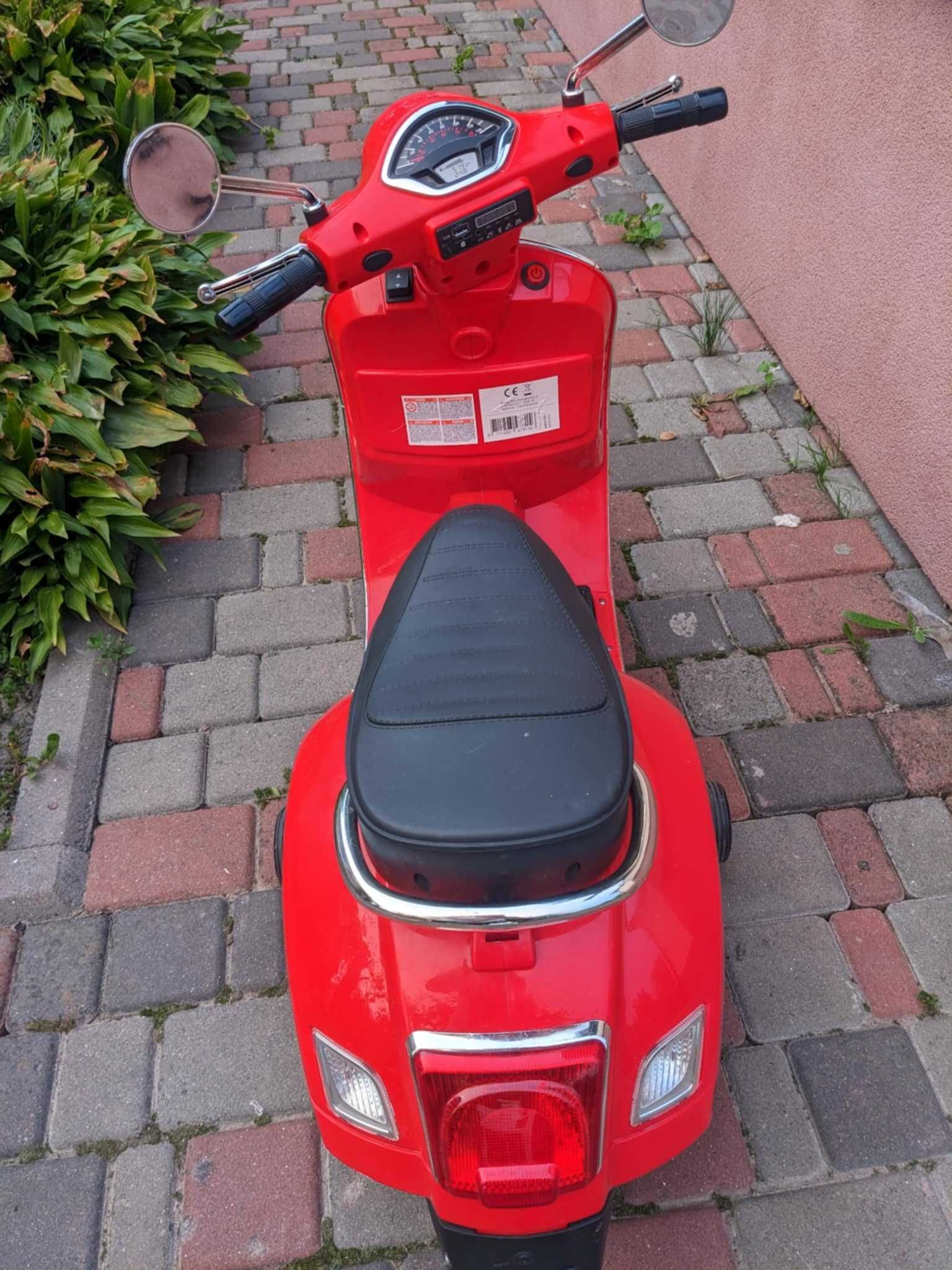 Електромопед дитячий Vespa Jamara