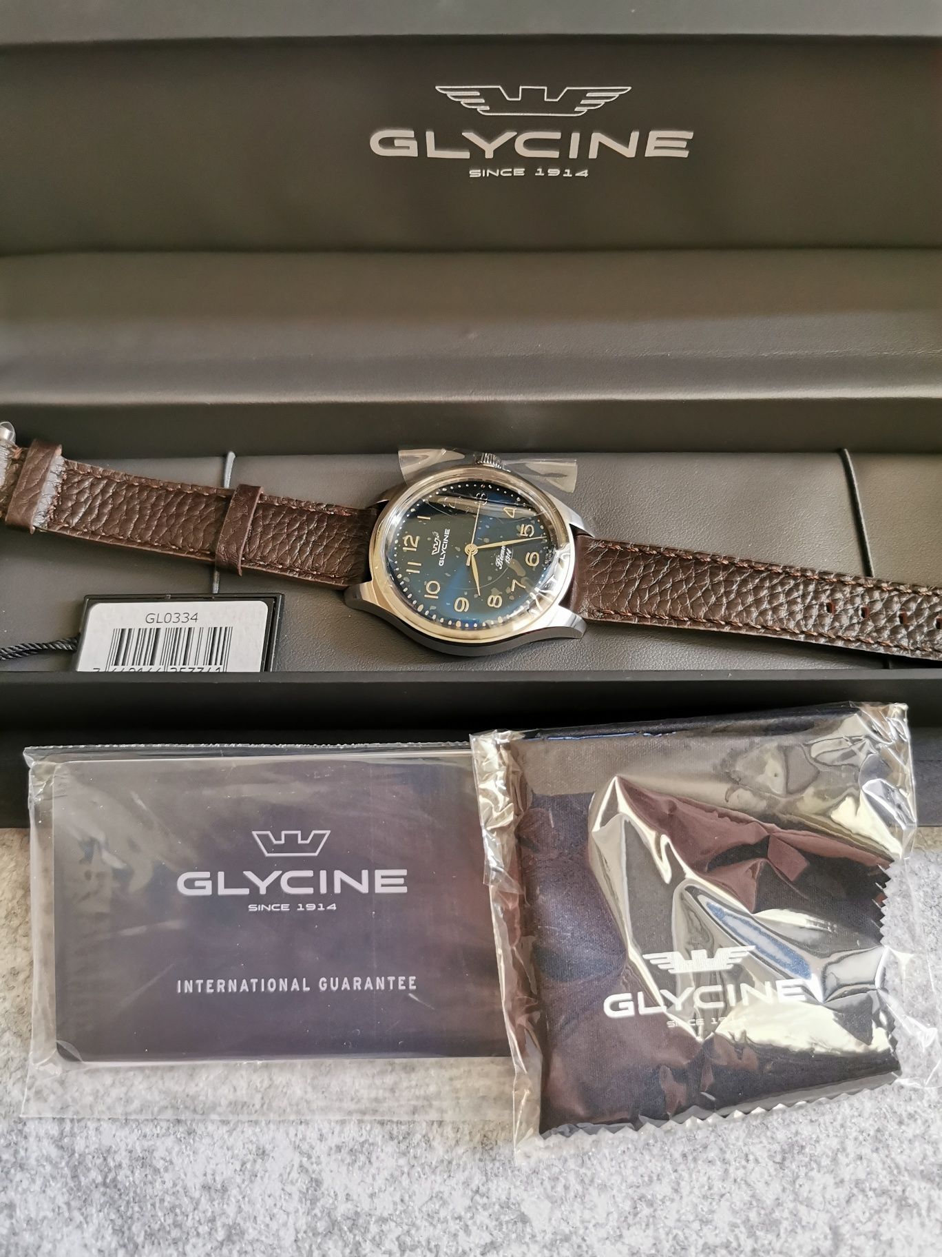 Zegarek Glycine Bienne 1914 GL0334
Automat 39 mm nowy w foliach