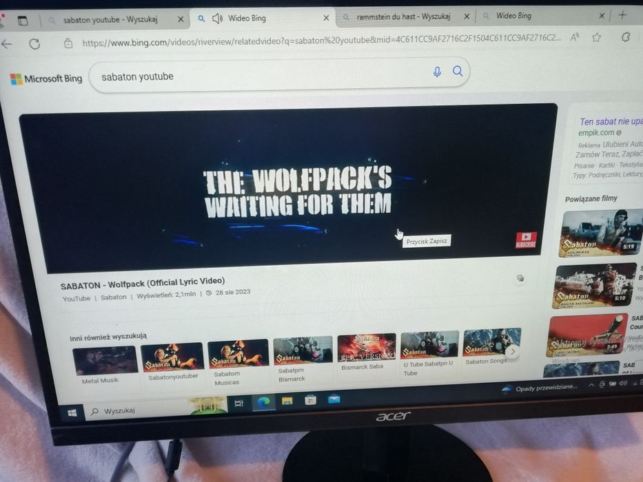 Monitor Acer Sa 270 Abi