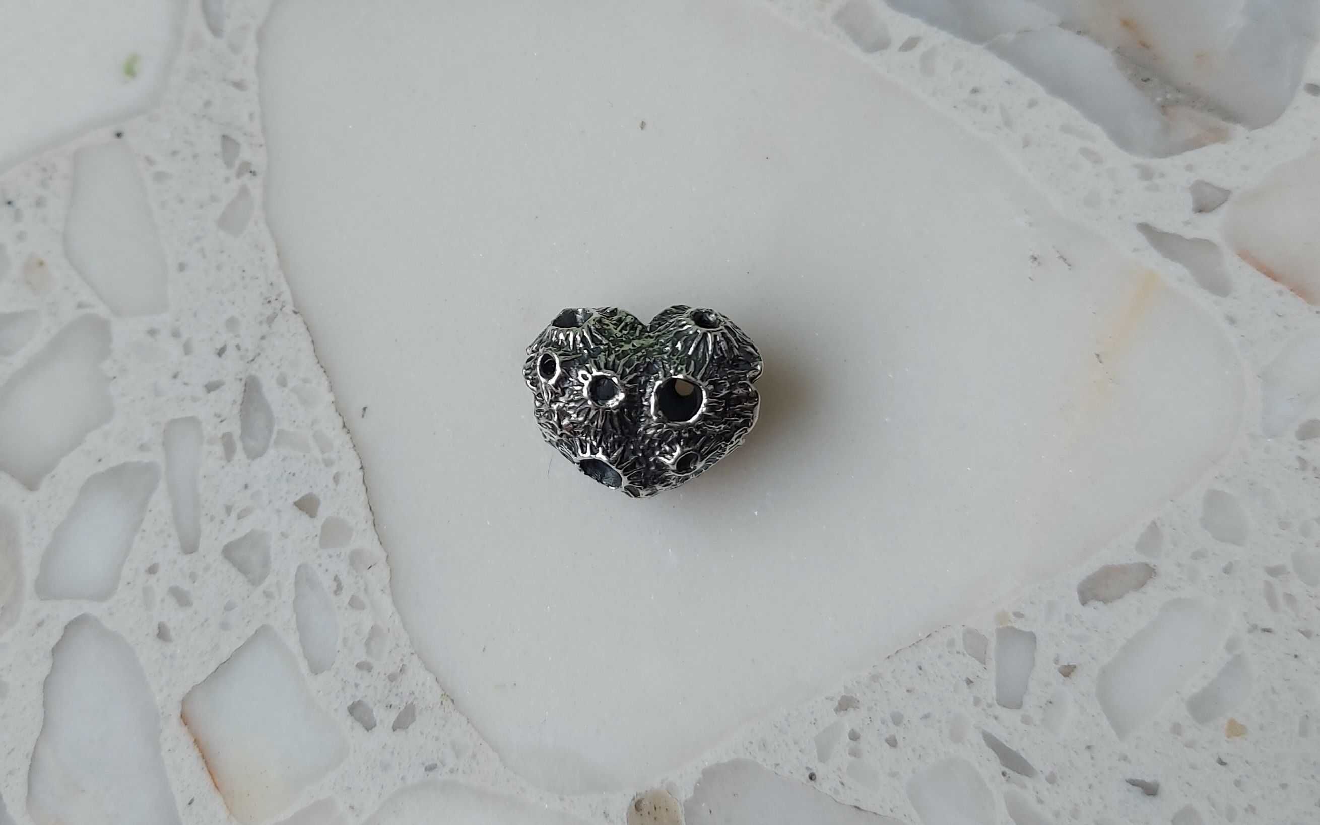 OHM Beads Luna Love Serce Księżyc Charms (Nowy)