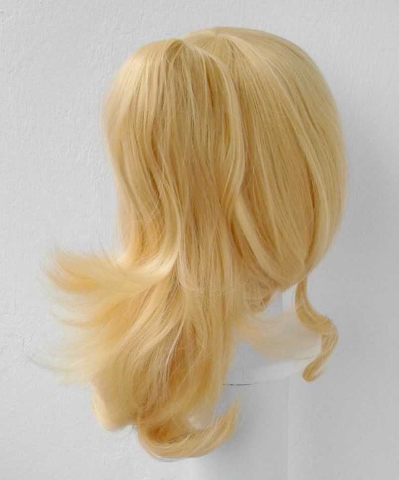 Blond żółta peruka z kitką Eli Ayase cosplay wig Love Live
