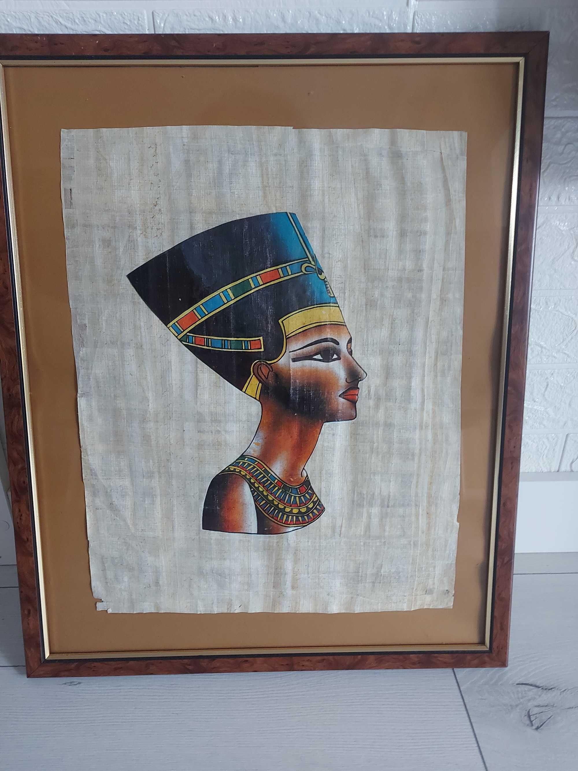 Nefertiti papirus obraz