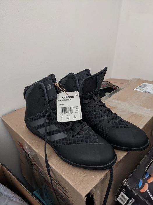 Дитячі підліткові борцовки боксерки взуття Adidas wizard 4 36р 22см