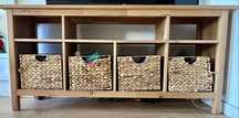 IKEA HEMNES szafka regal Rtv drewniany drewno sosna