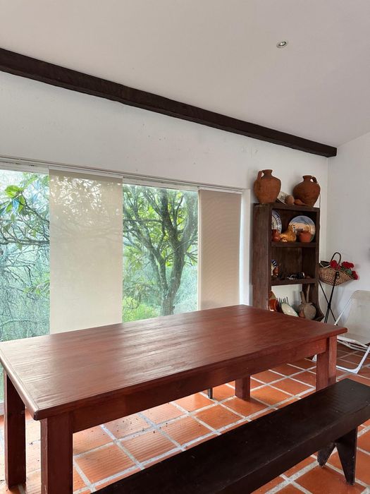 Mesa rustica madeira maciça