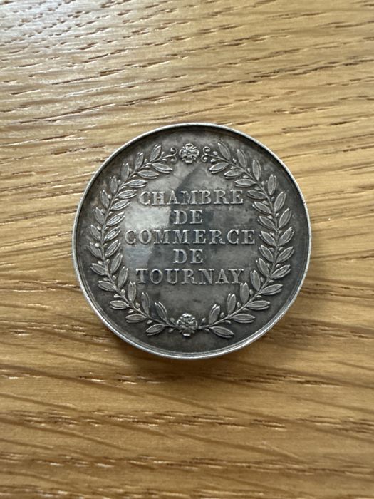 Srebro srebrny medal francuski