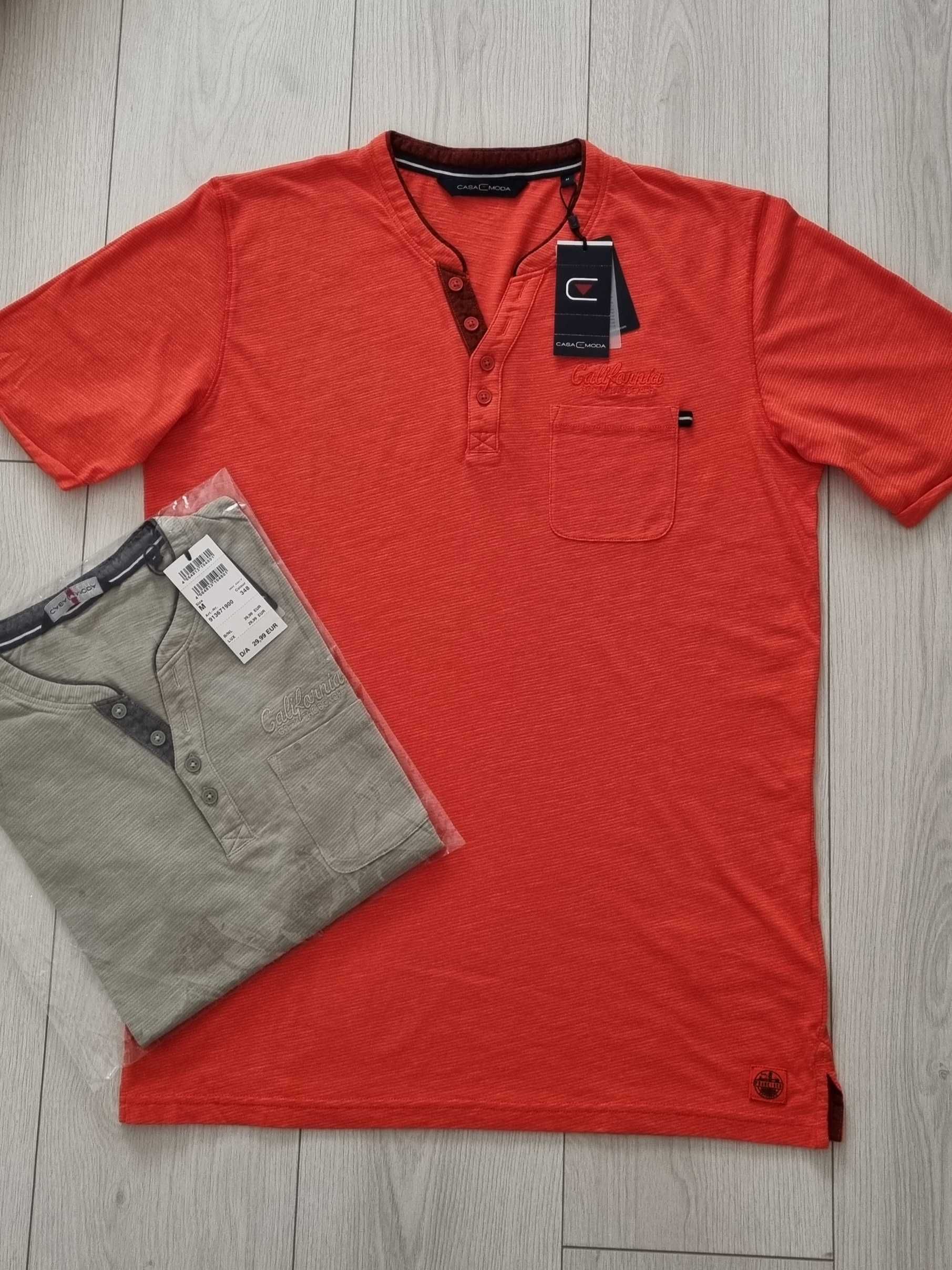Стильные мужские футболки в двух цветах