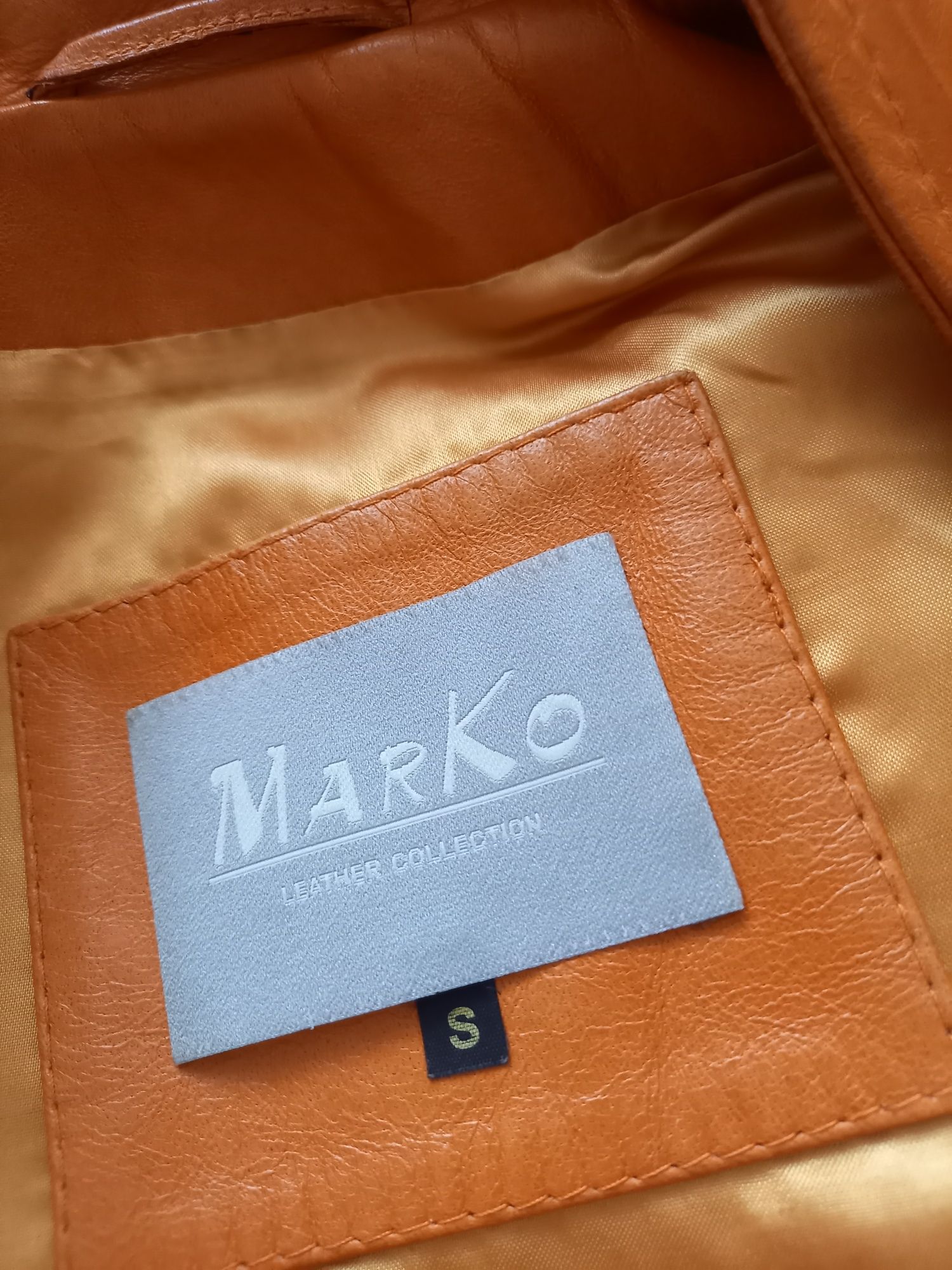 Kurtka naturalna skóra Leather rozmiar 36