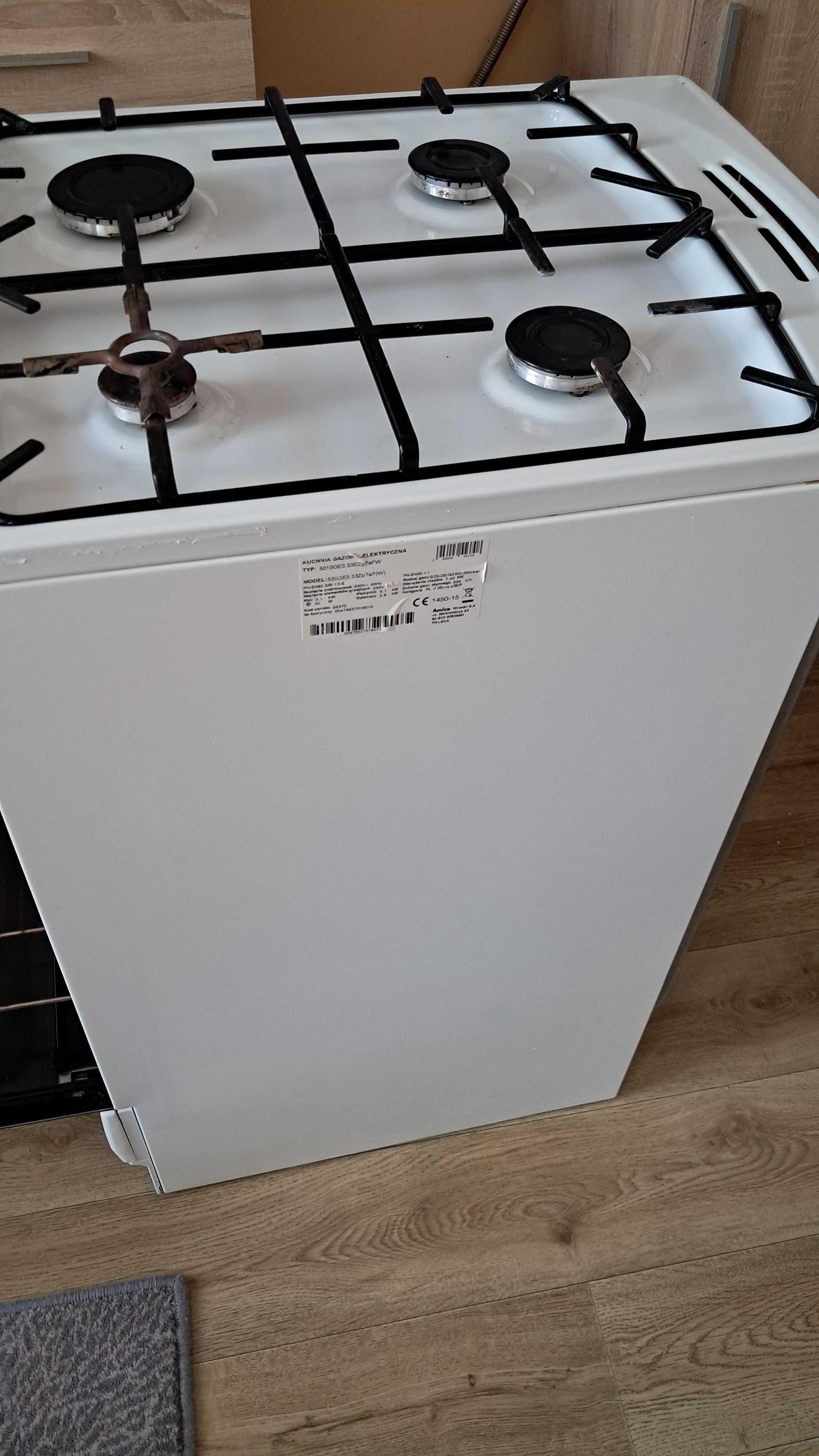 Kuchenka gazowo elektryczna