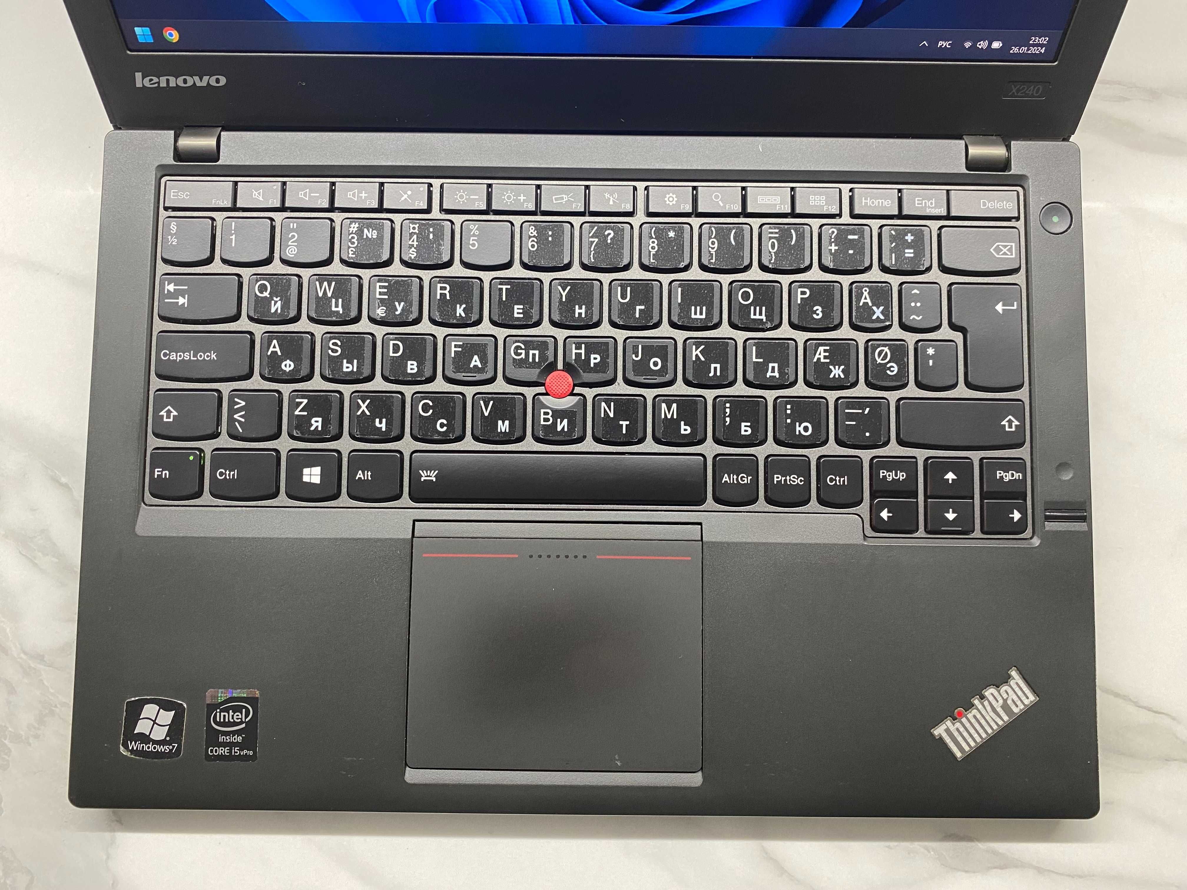 Lenovo X240 Core i5-4300U/8Гб ОЗУ/HDD 500Гб/12,5" FullHD Акб ОК