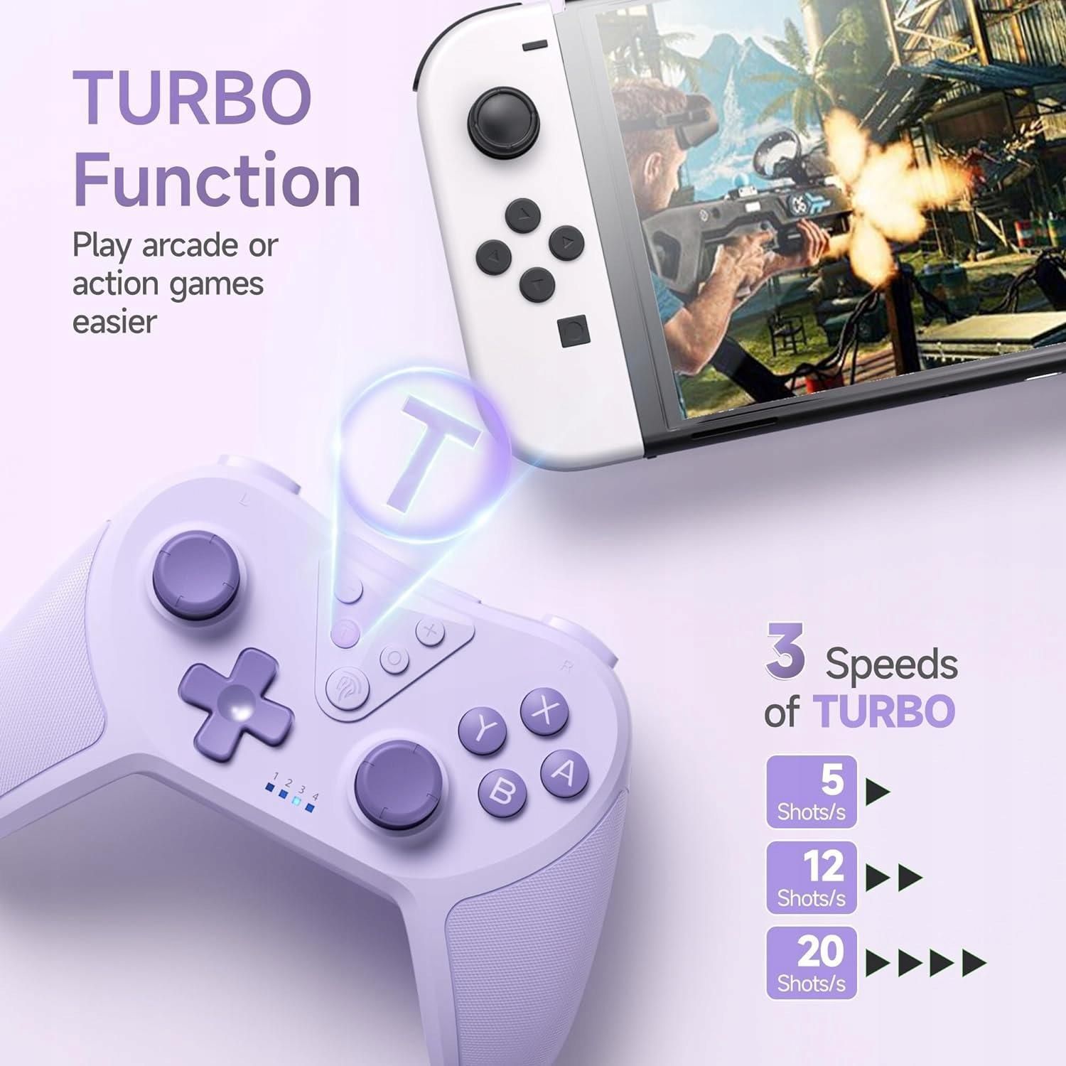 Bezprzewodowy kontroler EasySMX T37 Android/NintendoSwitch/Windows