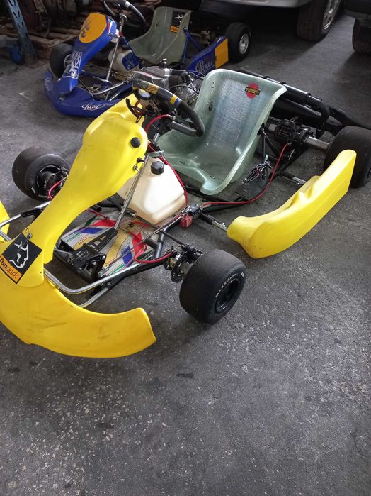 Kart LH (Lewis Hamilton) com motor Rotax Junior 125cc
