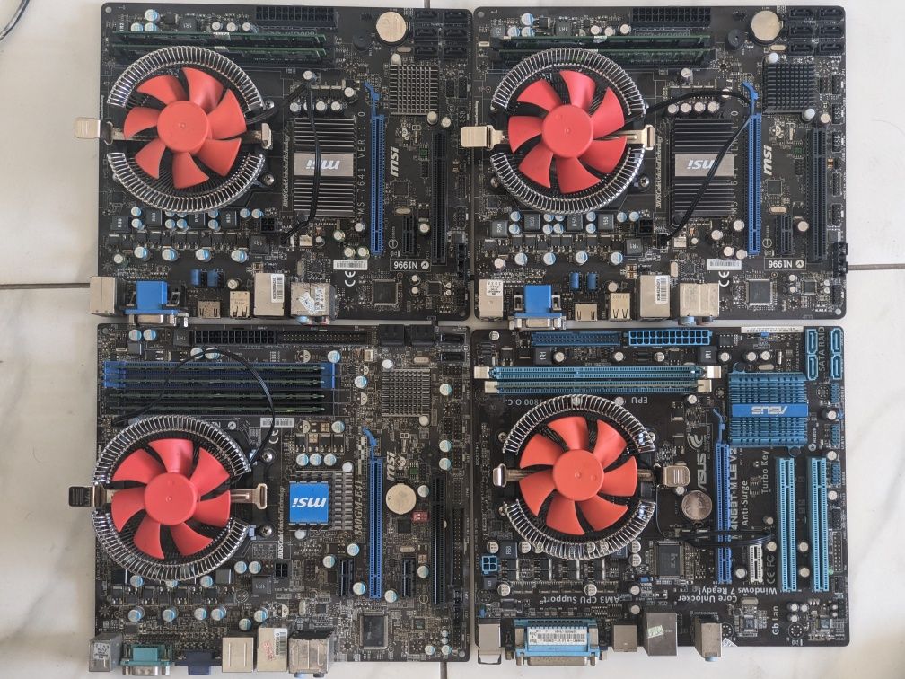 Комплект Материнська плата AM3, 880GM-E35 + проц 3,2gHz + ddr3 8gb