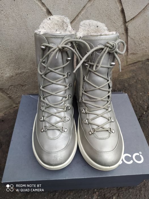 Ecco 39 36 38 ботинки на дівчинку зимові чоботи черевики сапоги ессо