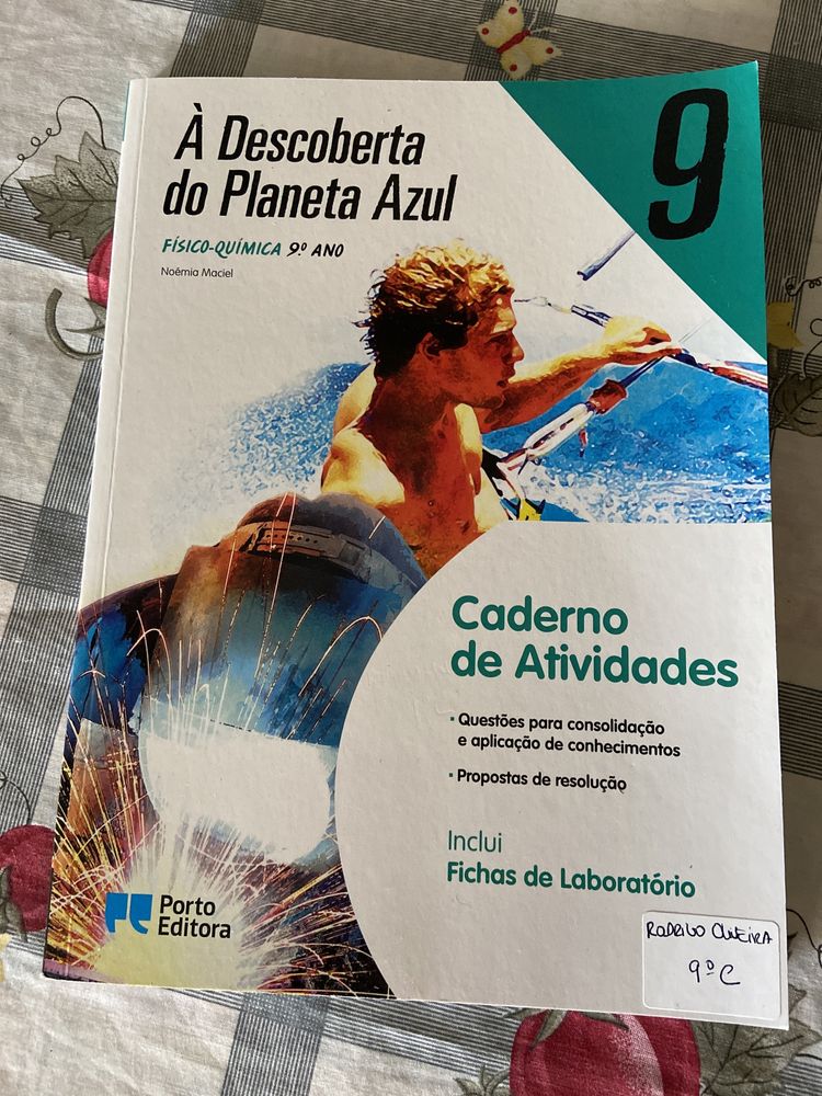 Manuais FQ 9.ºano À Descoberta do Planeta Azul