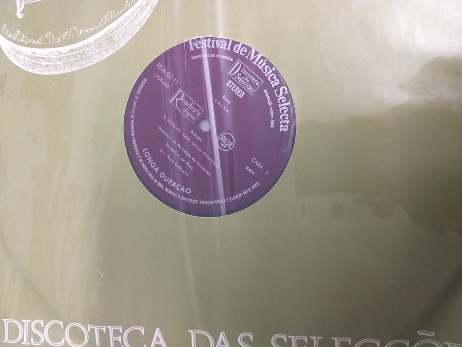 Discos de vinil LP, coleção antiga clássica