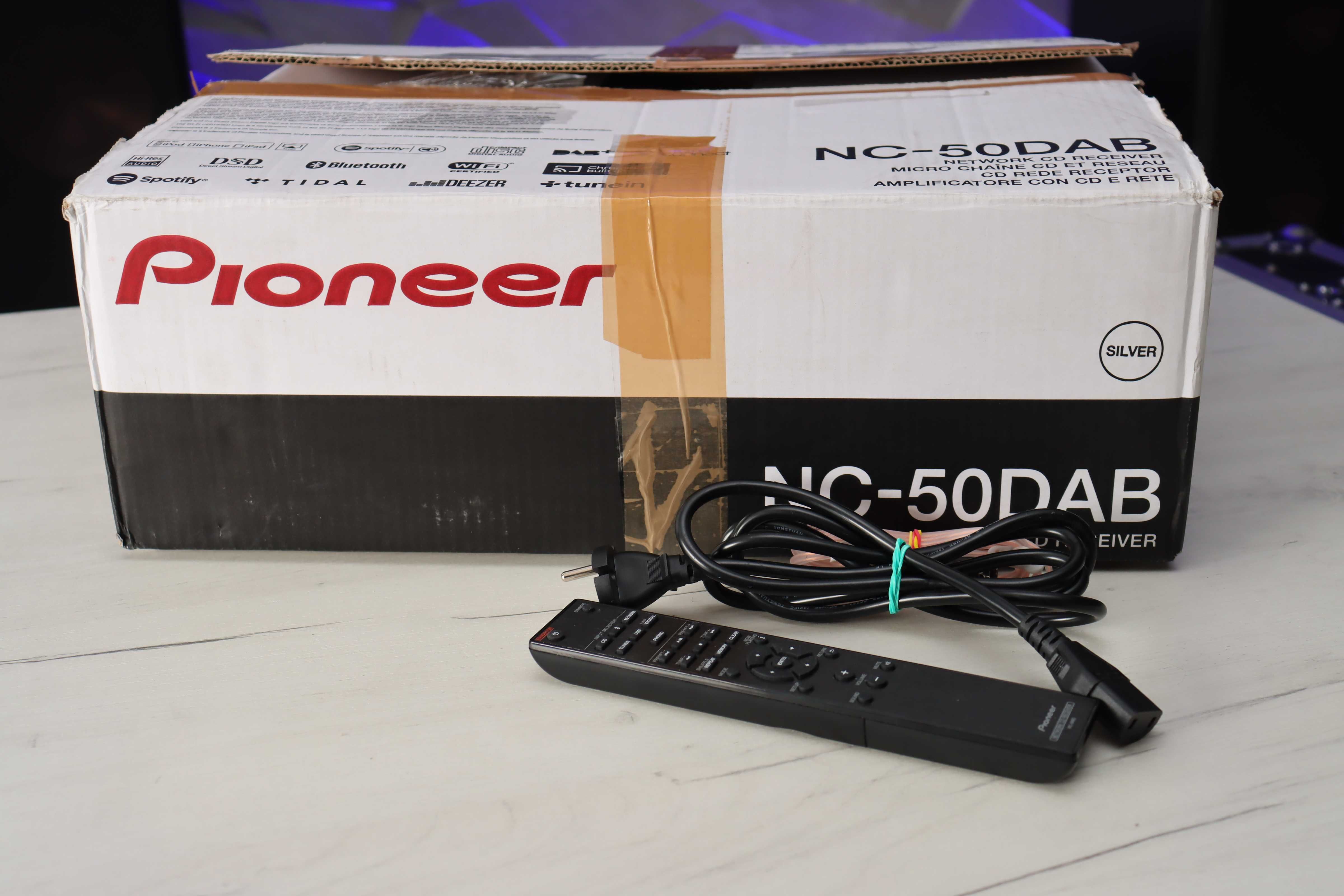Pioneer NC-50DAB Srebrny Gwarancja Amplituner sieciowy